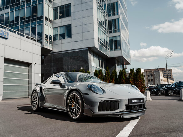 2026 Porsche 911 Turbo S VIII (992) Рестайлинг, серый, 42900000 рублей - вид 3