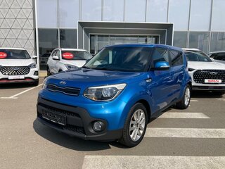 2017 Kia Soul II Рестайлинг, синий, 1300000 рублей, вид 2