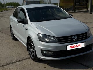 2018 Volkswagen Polo V Рестайлинг, серый, 1080000 рублей, вид 4