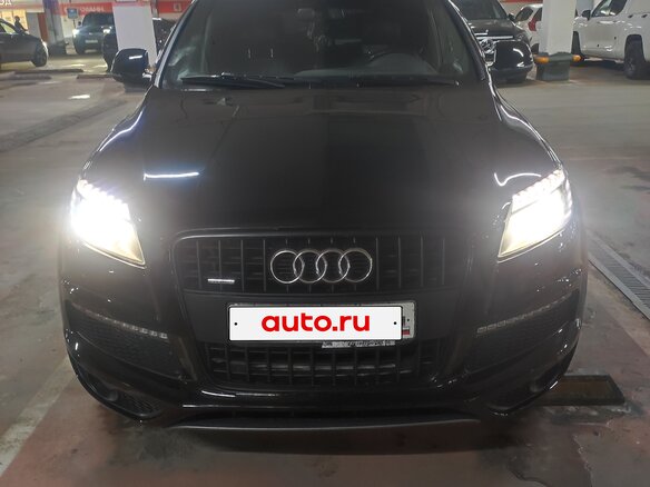 2013 Audi Q7 I (4L) Рестайлинг, чёрный, 2280000 рублей - вид 4