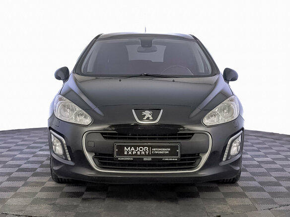2012 Peugeot 308 I Рестайлинг, чёрный - вид 1