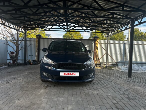 2016 Ford C-MAX II Рестайлинг, синий, 1300000 рублей - вид 4
