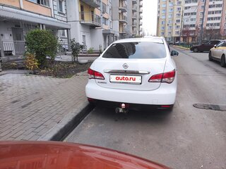 2014 Nissan Almera III (G15), белый, 780000 рублей, вид 3