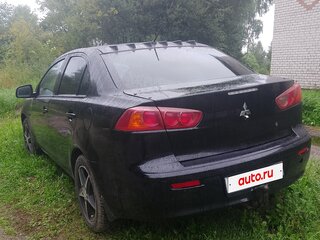 2007 Mitsubishi Lancer X, чёрный, 315000 рублей, вид 2