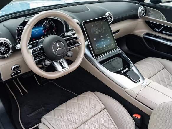 2024 Mercedes-Benz SL-Класс AMG 63 AMG IV (R232), голубой - вид 21