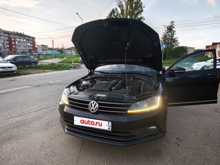 2017 Volkswagen Jetta VI Рестайлинг, чёрный, 1200000 рублей, вид 2