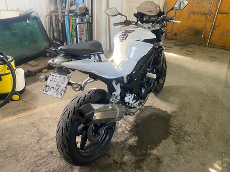 2014 Hyosung Comet GT650, белый, 420000 рублей, вид 4