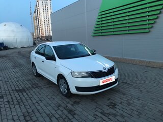 2014 Skoda Rapid I, белый, 655000 рублей, вид 4