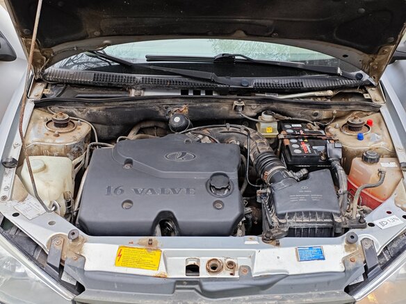2011 Lada (ВАЗ) Kalina I, серебристый, 250000 рублей - вид 8