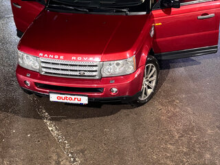 2007 Land Rover Range Rover Sport Supercharged I, красный, 1300000 рублей, вид 4