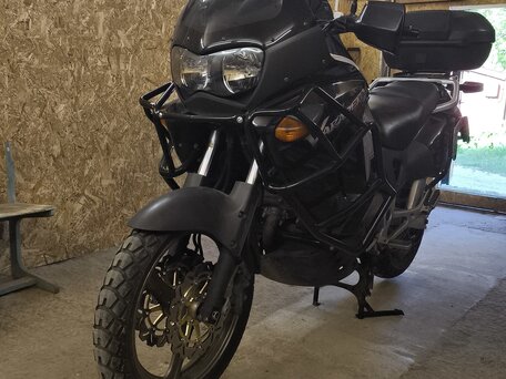 2002 Honda XL1000V Varadero, чёрный, 450000 рублей, вид 2