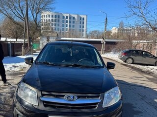 2017 Lada (ВАЗ) Granta I, чёрный, 680000 рублей, вид 3