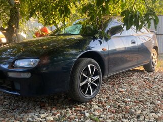 1996 Mazda 323 V (BA), синий, 250000 рублей, вид 4