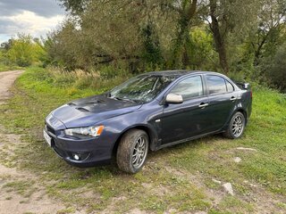 2008 Mitsubishi Lancer X, синий, 620000 рублей, вид 1