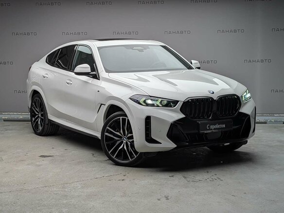 2023 BMW X6 30d III (G06) Рестайлинг, белый, 10145000 рублей - вид 3