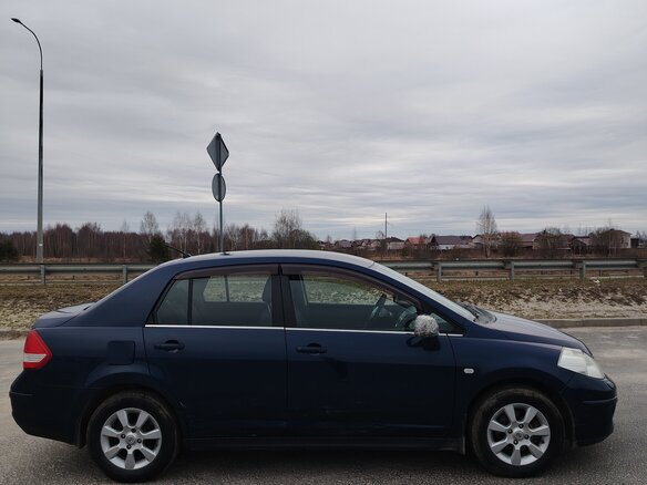 2008 Nissan Tiida I, синий - вид 15