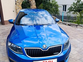 2017 Skoda Octavia RS III, синий, 1600000 рублей, вид 2