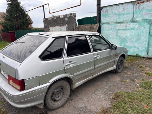 2008 Lada (ВАЗ) 2114, серебристый, 140000 рублей - вид 4