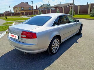 2005 Audi A8 Long II (D3) Рестайлинг, серебристый, 1499000 рублей, вид 4