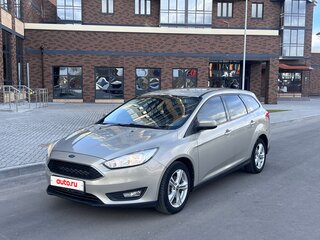 2017 Ford Focus III Рестайлинг, бежевый, 870000 рублей, вид 1