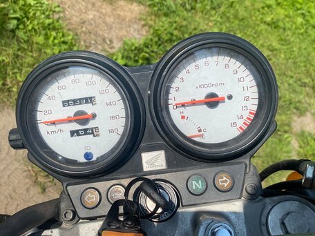 1999 Honda CB 600F Hornet, оранжевый, 370000 рублей, вид 5