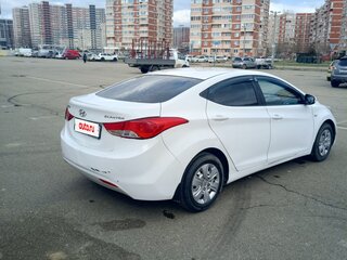 2012 Hyundai Elantra V (MD), белый, 750000 рублей, вид 4
