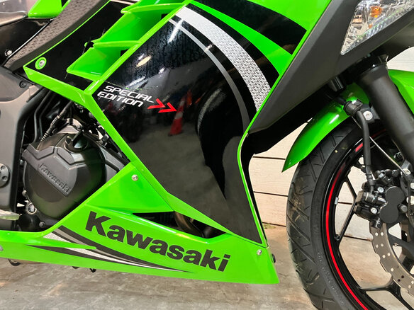 2014 Kawasaki Ninja 250R, зелёный, 399000 рублей - вид 11
