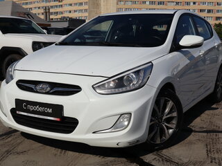 2014 Hyundai Solaris I, белый, 799000 рублей, вид 3