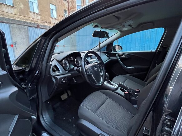 2014 Opel Astra J Рестайлинг, чёрный, 860000 рублей - вид 12