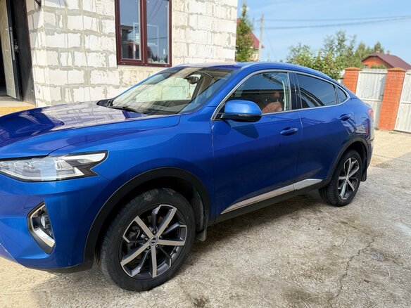 2020 Haval F7x I, синий - вид 4