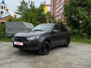 2022 Lada (ВАЗ) Granta I Рестайлинг, серый, 620000 рублей, вид 1