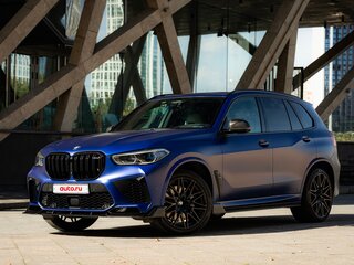 2021 BMW X5 M Competition III (F95), синий, 10000000 рублей, вид 4