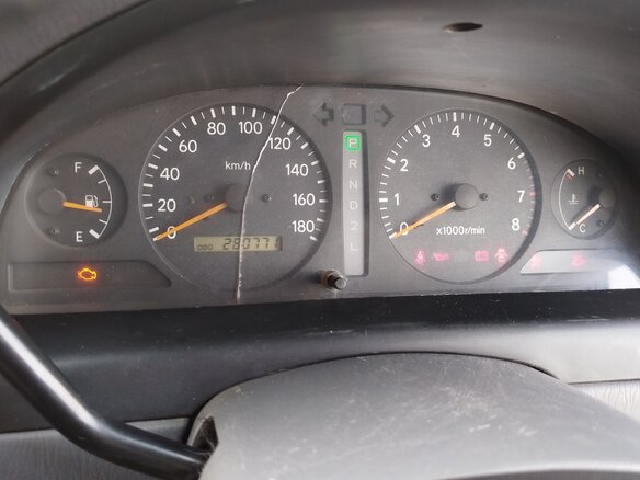 1996 Toyota Ipsum I (M10), серый - вид 8