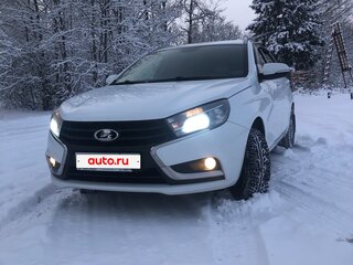 2020 Lada (ВАЗ) Vesta SW I, белый, 1100000 рублей, вид 1