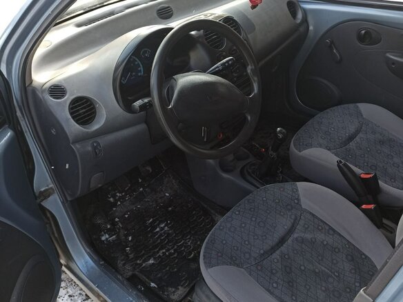 2012 Daewoo Matiz I Рестайлинг, голубой, 120000 рублей - вид 5