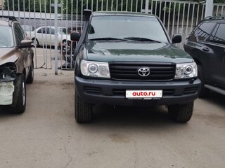 2005 Toyota Land Cruiser 105 100 Series Рестайлинг 1, зелёный, 4500000 рублей, вид 1