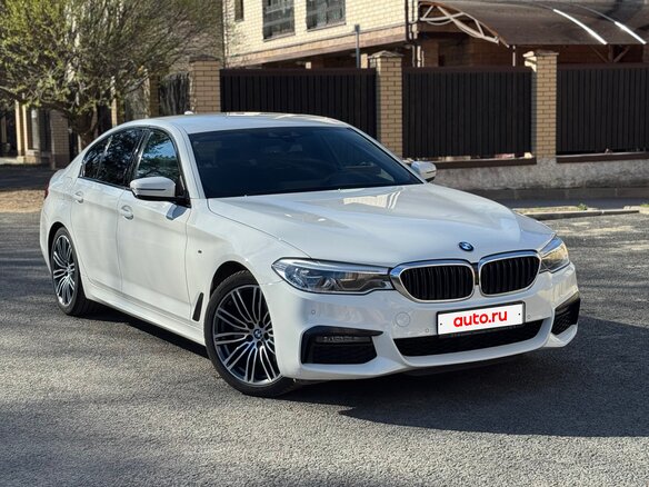 2020 BMW 5 серии 520d xDrive VII (G30/G31/G38), белый, 4850000 рублей