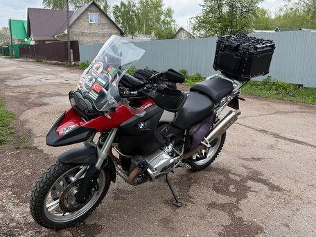 2005 BMW R 1200 GS, красный, 550000 рублей, вид 1