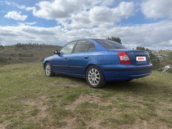 2003 Hyundai Elantra III (XD2) Рестайлинг, синий, 300000 рублей - вид 8