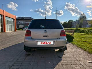 1998 Volkswagen Golf IV, серебристый, 400000 рублей, вид 4