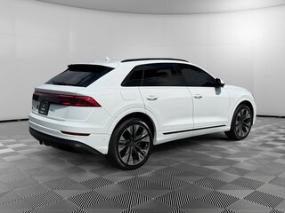 2025 Audi Q8 55 TFSI I (4M) Рестайлинг, белый, 11702171 рублей, вид 4