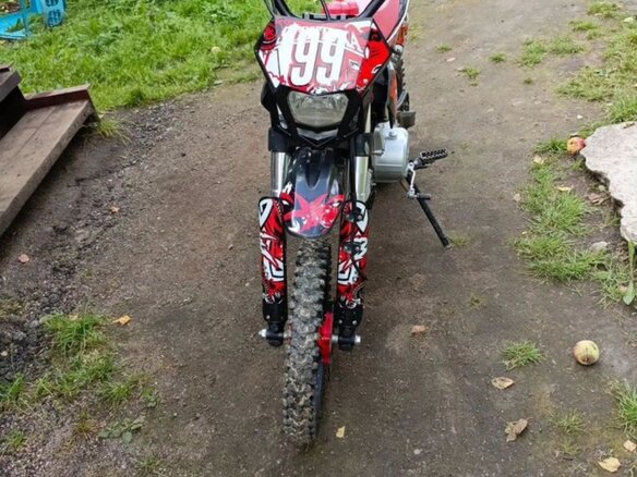 2026 Wels CRF 125, красный - вид 2