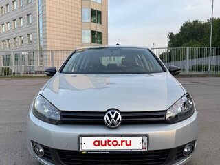 2012 Volkswagen Golf VI, жёлтый, 1300000 рублей, вид 2