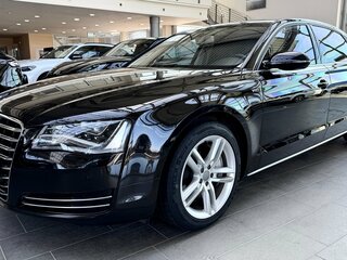 2013 Audi A8 Long III (D4), чёрный, 3400000 рублей, вид 2