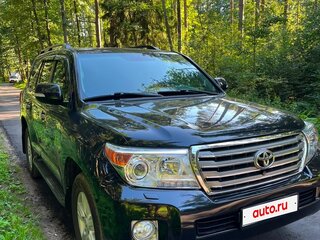 2013 Toyota Land Cruiser 200 Series Рестайлинг 1, чёрный, 2850000 рублей, вид 3