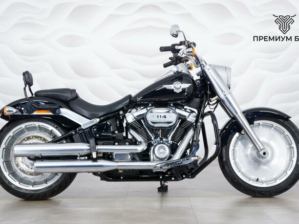 2018 Harley-Davidson Fat Boy, чёрный, 1899000 рублей