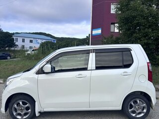 2015 Suzuki Wagon R V Рестайлинг, белый, 430000 рублей, вид 4