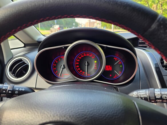 2011 Mazda CX-7 I Рестайлинг, красный, 815000 рублей - вид 6