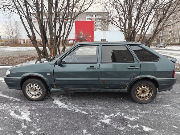 2010 Lada (ВАЗ) 2114, зелёный, 100000 рублей - вид 3