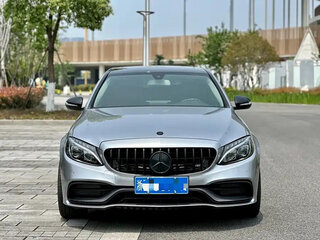 2018 Mercedes-Benz C-Класс 180 9G-TRONIC IV (W205), серый, 1590001 рублей, вид 2